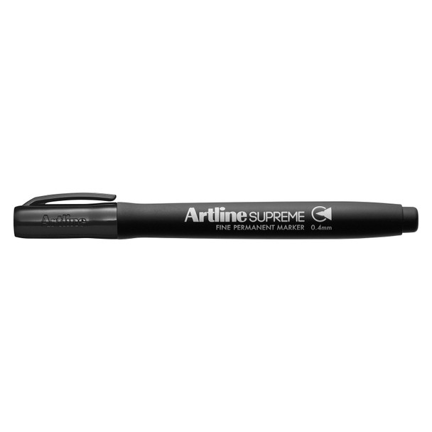 Artline Supreme Permanent Marker 0.4mm Black