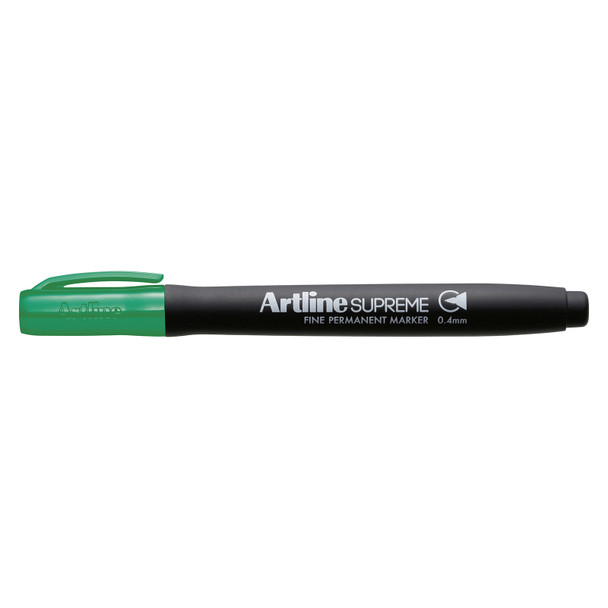 Artline Supreme Permanent Marker 0.4mm Green