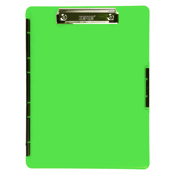 Dexas Slimcase Side Open Clipboard Neon Green