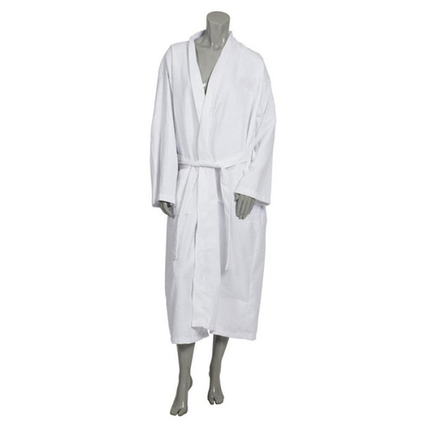 Compass White Cotton Waffle Bathrobe Pack of 10