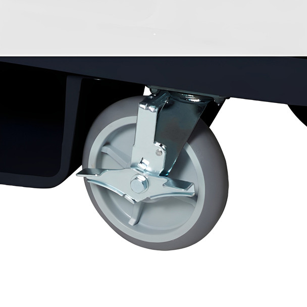 Compass Housekeeping Trolley Drive Wheel Grey