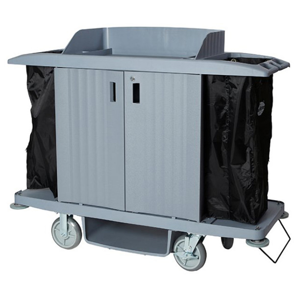 Compass Grey Housekeeping Trolley Drive Wheel