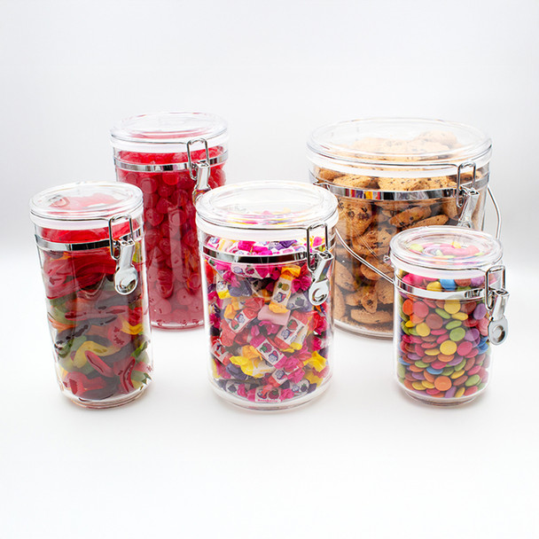 Connoisseur Acrylic Airtight and BPA Free Storage Canister 1.8L