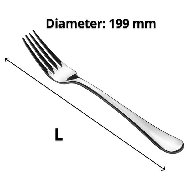 Connoisseur Auberge Fork 199mm Pack of 12