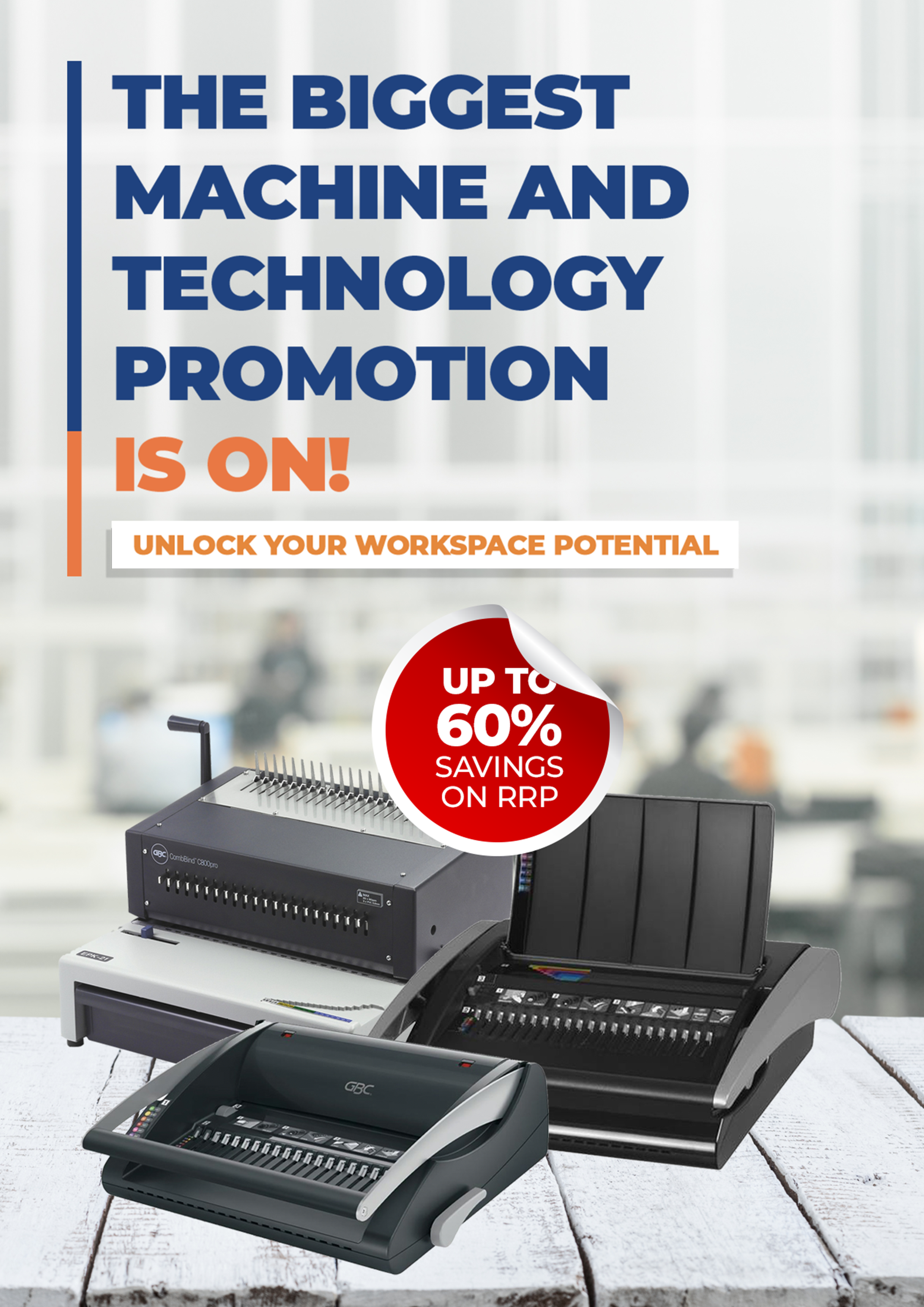 machine and technology promotion catalogue | Mega Office Supplies