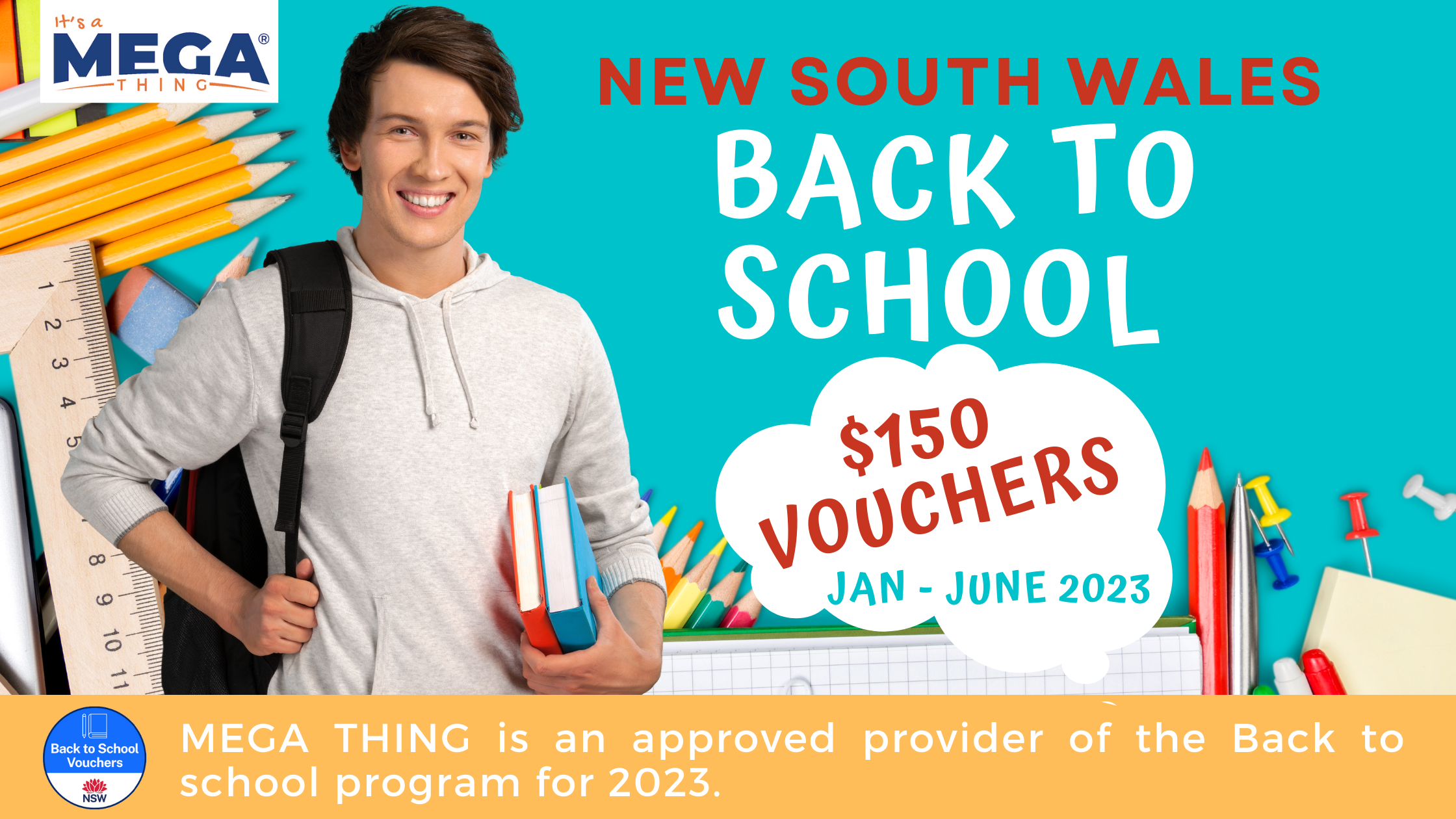 Nsw 2023 Back To School Vouchers Instagram Post Square Blog Banner  