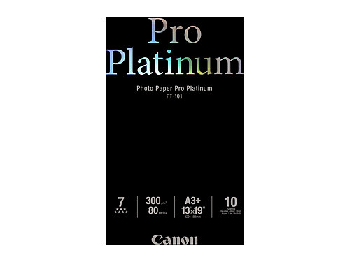 canon pt101a3 high gloss photo paper pro platinum a3 300gsm 10 pack