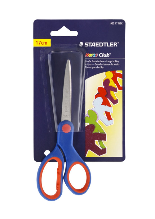 Staedtler Noris - Forbici Punta Arrotondata con Ipugnatura Ergonoica