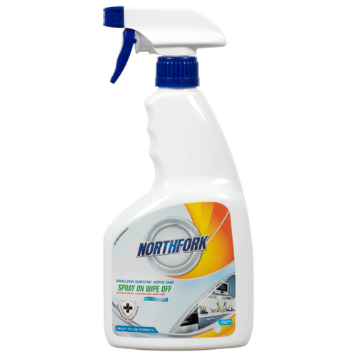 Northfork 631070400 Spray On Wipe Off Surface Cleaner 750mL Mega