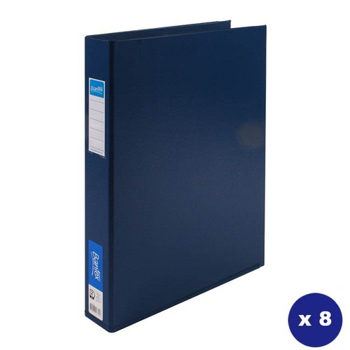 Bantex 100851418 (1267-201) Ring Binder Upright 2D 38mm A3 Blue Box Of ...