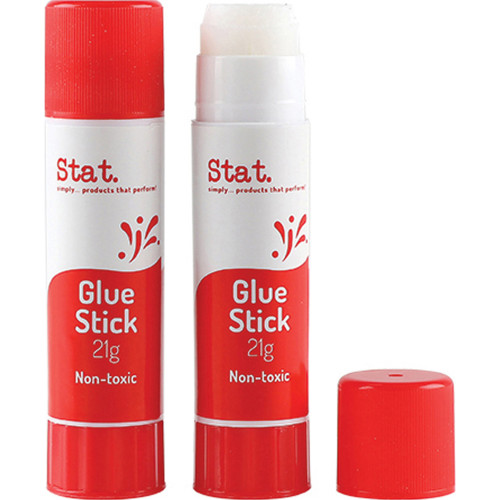 Stat 21g PVP & PVA Glue Stick (5 Pack) Mega Office Supplies