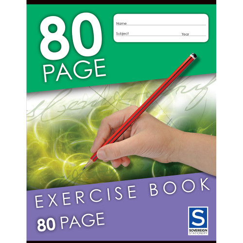 Exercise Book 80pg Sovereign Mega Office Supplies