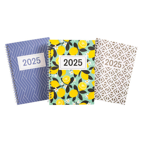 Cumberland 2025 Karella Diary A5 DTP Asstd Pk6 Mega Office Supplies