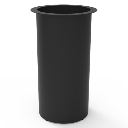 Drum Table Base 600 Dia x 1025mm H Blk Mega Office Supplies