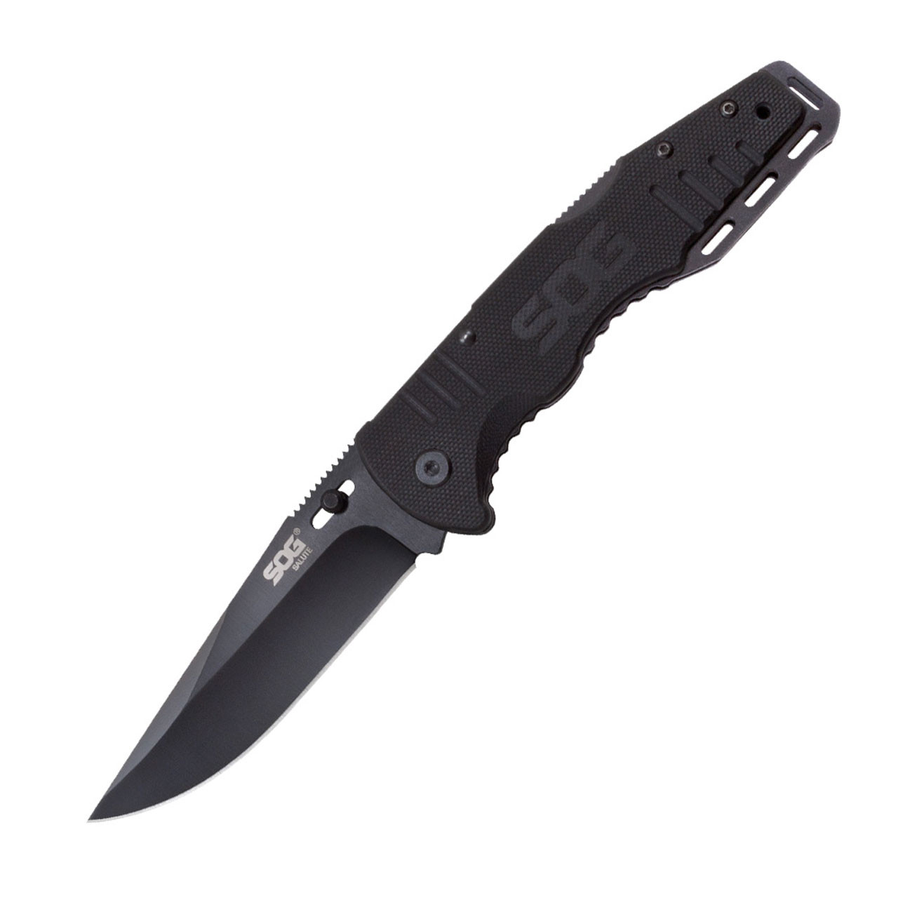 SALUTE - CLIP POINT, BLACK