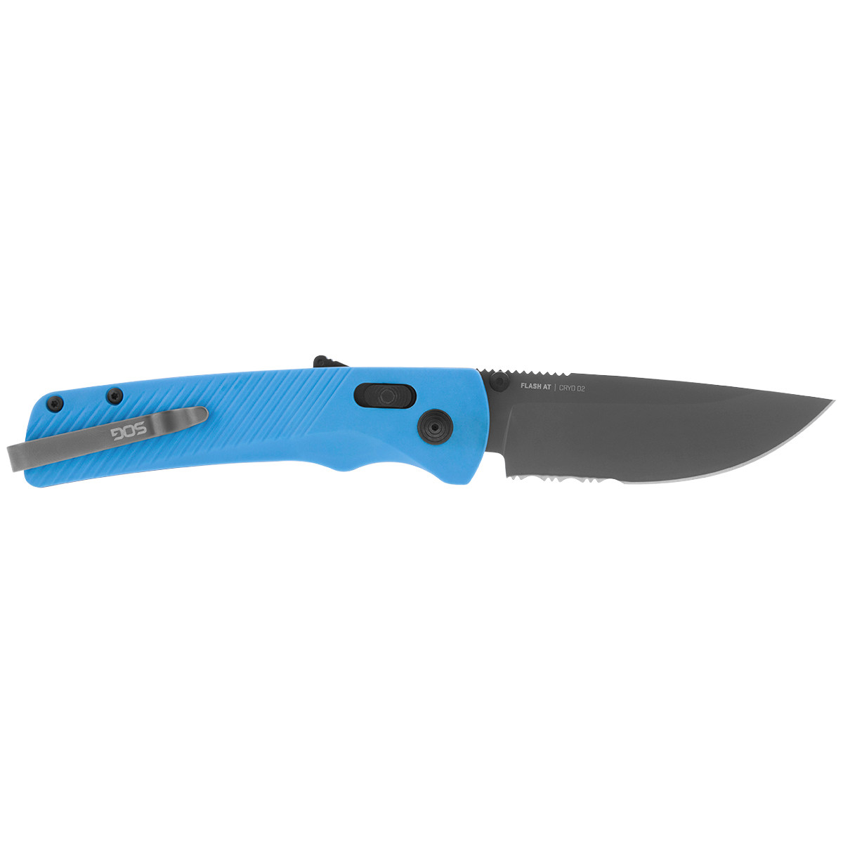 Flash AT - Civic Cyan, Serrated