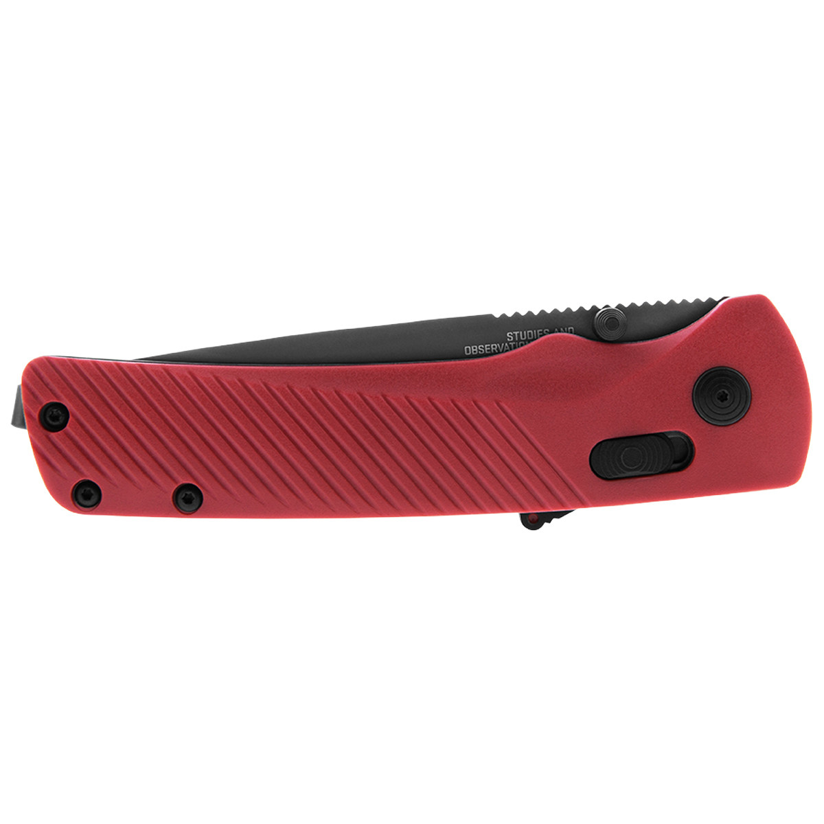 Flash AT - Garnet Red, Serrated