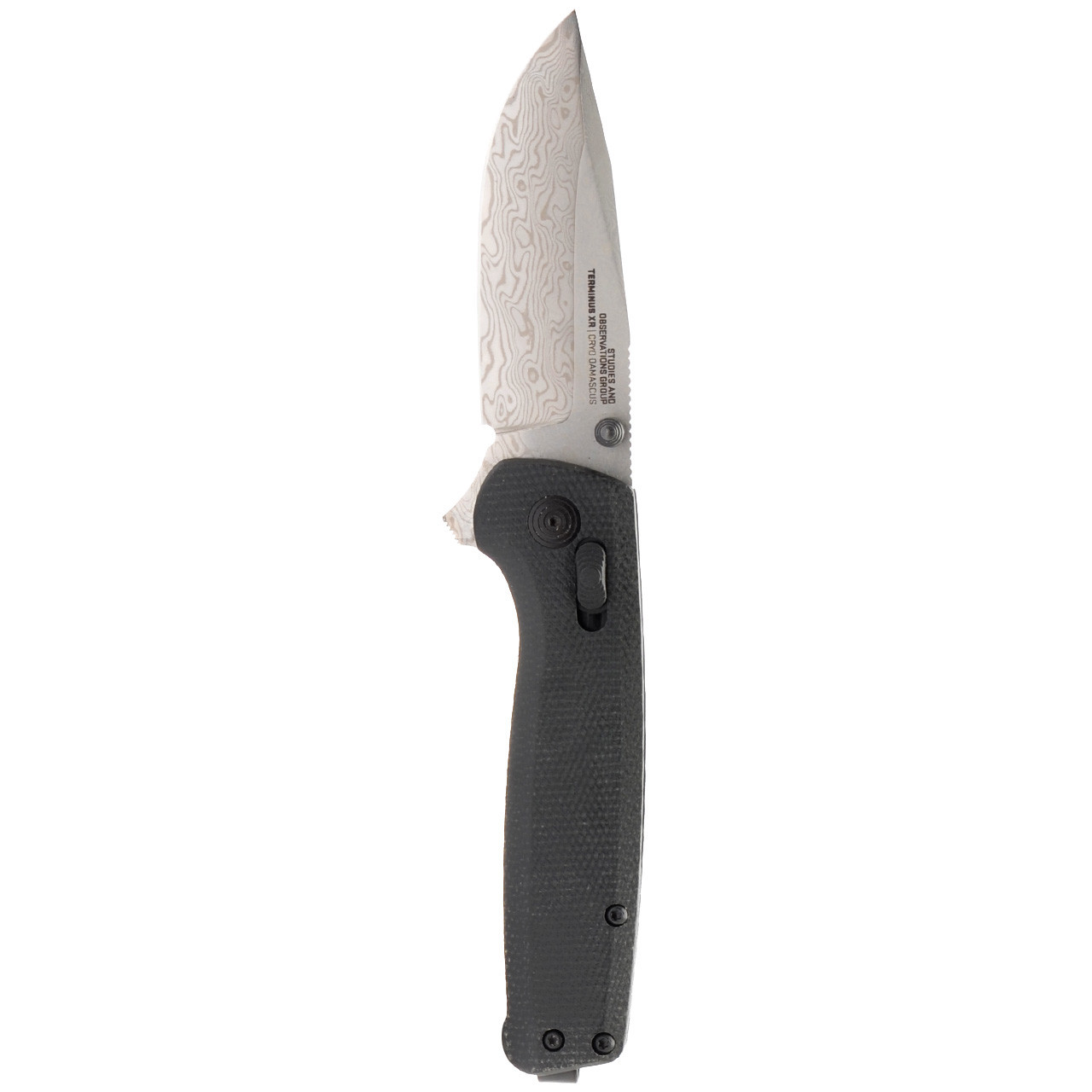 SOG TERMINUS XR - Coltello Pieghevole Con Lama In Acciaio Damascus
