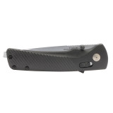 Flash AT Satin - Black, Serrated