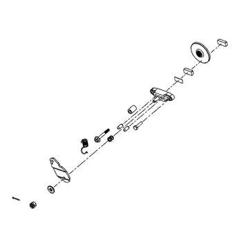 71069 - Kit Brake Arm LH - Hydro Gear Original Part - Image 1