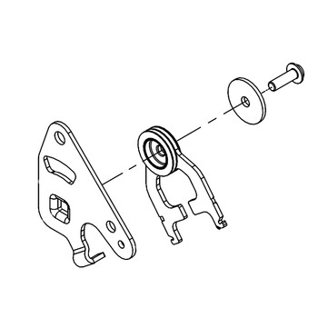 71633 - Kit Control Arm - Hydro Gear Original Part - Image 1