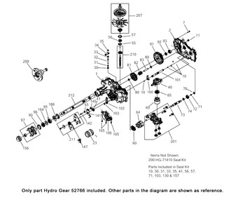 52766 - Pawl Brake - Hydro Gear Original Part - Image 1