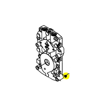 9005001-0600 - Plug Pipe Hex Socket Dry Seal - Hydro Gear Original Part