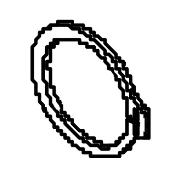 44145 - Ring Ret 62 Ext - Hydro Gear Original Part - Image 1