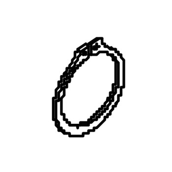 50775 - Ring Ret 87 Ext - Hydro Gear Original Part - Image 1
