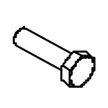 44433 - Screw 1/4-20 X 1 Hh W/Patch - Hydro Gear Original Part - Image 1