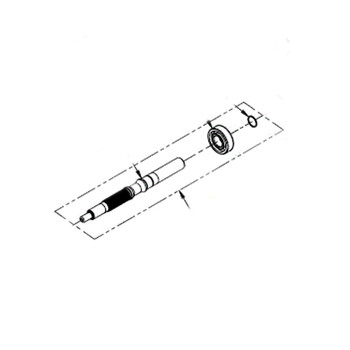 70763 - Kit Shaft Pump - Hydro Gear Original Part