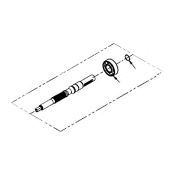 70524 - Kit Shaft Pump 9 Tooth W/Aux Ch - Hydro Gear Original Part
