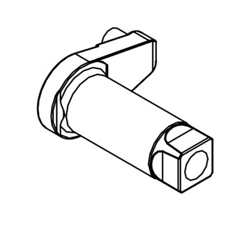 52866 - Arm Trunnion Square Taper - Hydro Gear Original Part - Image 1