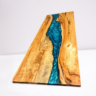 We Make Custom Live Edge Wood and Epoxy Resin River Coffee Table Tops