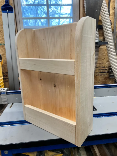 Heavy Duty Solid Wood Menu Holder for 11x17 Sheets