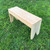 36" Wood Bench Solid Top by Colliers Wood Shop