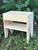 18" Wood Bench with Shelf by Colliers Wood Shop