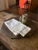 Solid Wood Octagon Lazy Susan – Dark Brown Finish