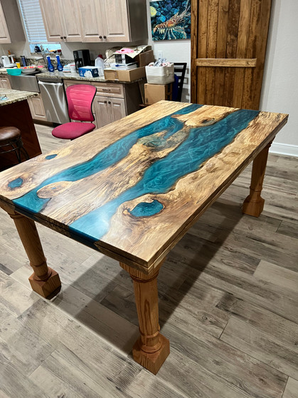 Custom Epoxy Table