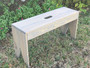 36" Wood Bench with Handle Hole by Colliers Wood Shop