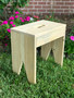 18" Wooden Bench Plain by Colliers Wood Shop