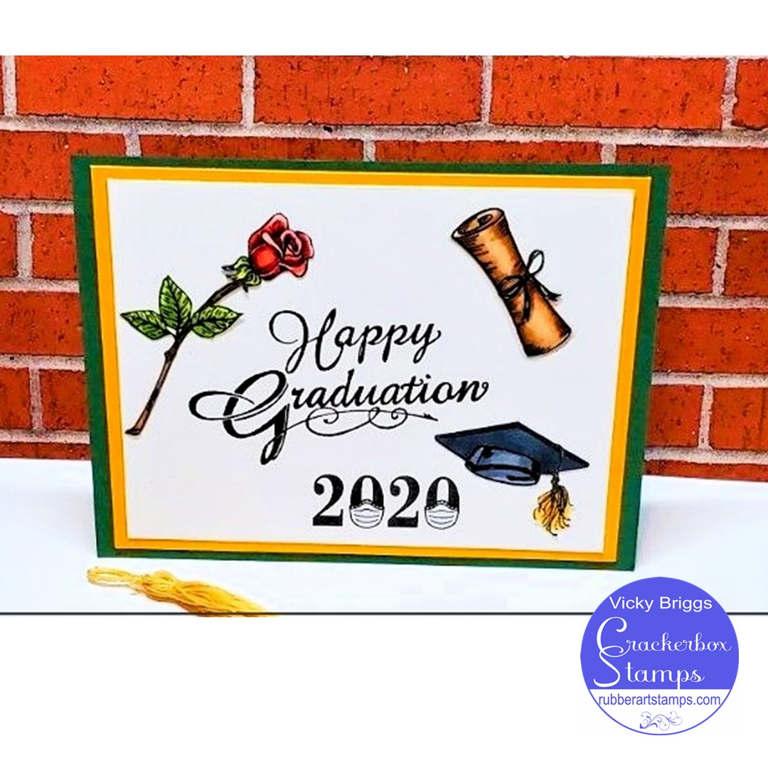 Graduation 2020 - Crackerbox Stamps