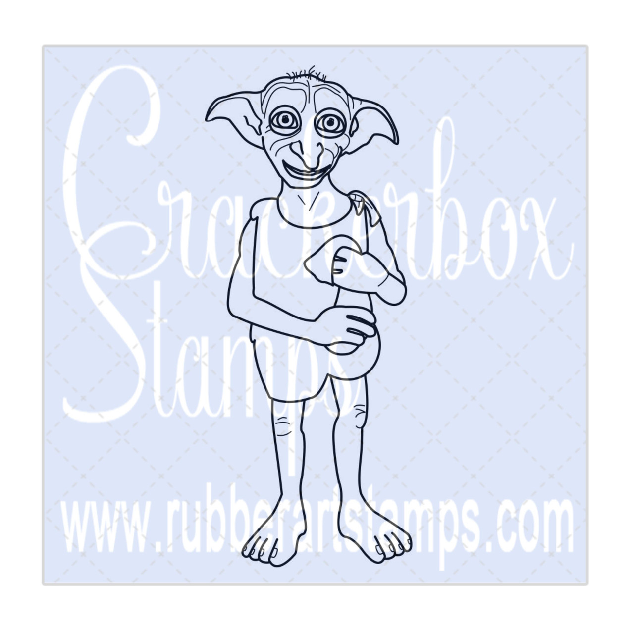 Dobby Harry Potter Cookie Cutter + imprint stamp by flow_241