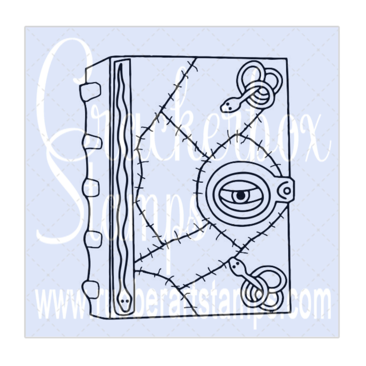 Hocus Pocus Spell Book - Crackerbox Stamps