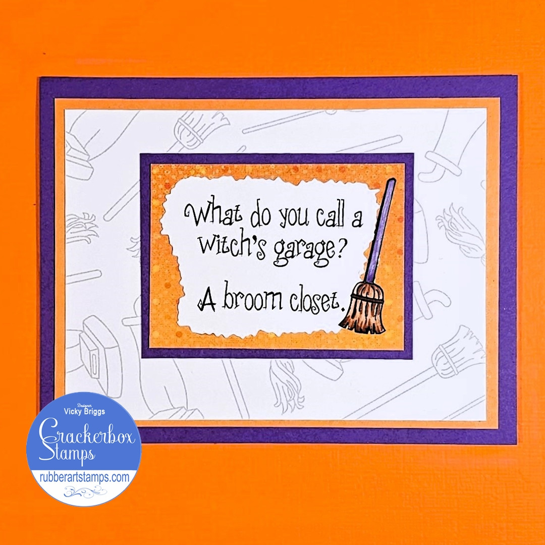 Broom Closet For Witch's Card