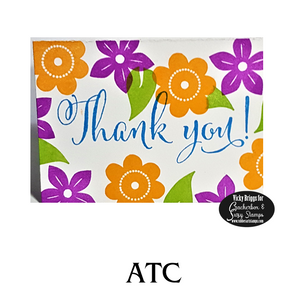 CBC Circle Stamp Thank You Circle Stamp Thank You S1748, spiral pop up [CBC  Circle Stamp Thank You] - $7.99 : Creek Bank Creations, Inc. 