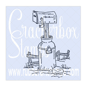 Printable Mailbox With Letters And Stamps