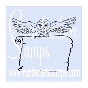 Owl With Scroll Owl With Scroll