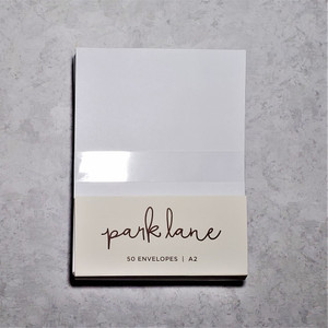 50ct White A7 Cardstock Envelopes by Park Lane