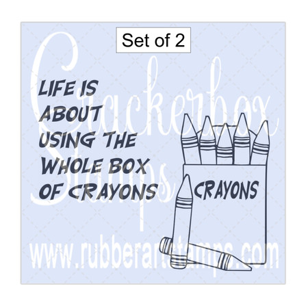 Crayon Whole Box and Crayons